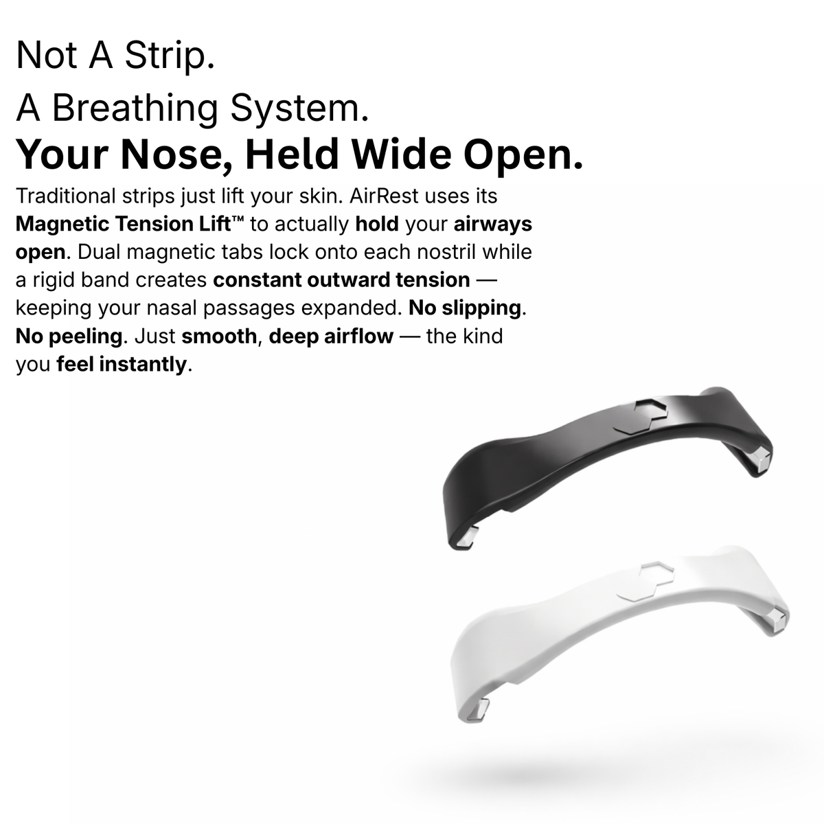 AirRest™ Magnetic Breathing Nasal Strip Kit